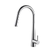 Imagem de Torneira de Cozinha Cromada com Chuveiro Extensível – Monocomando