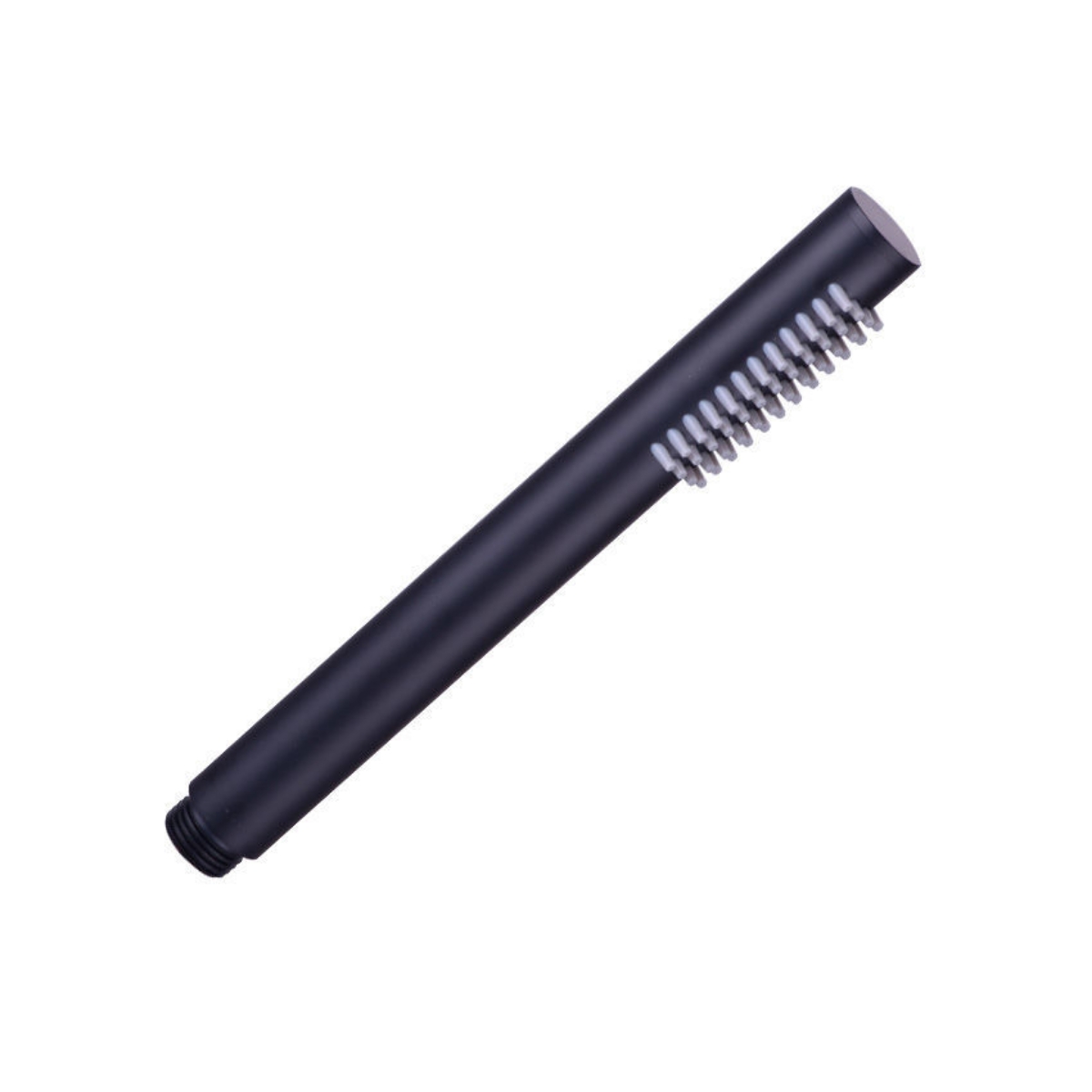 Imagen de Ducha de Mano Tubular de Latón Negro Mate