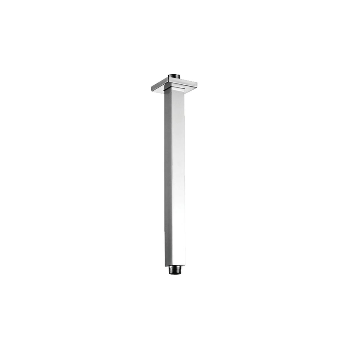 Imagem de Braço chuveiro de teto quadrado 10cm Inox  