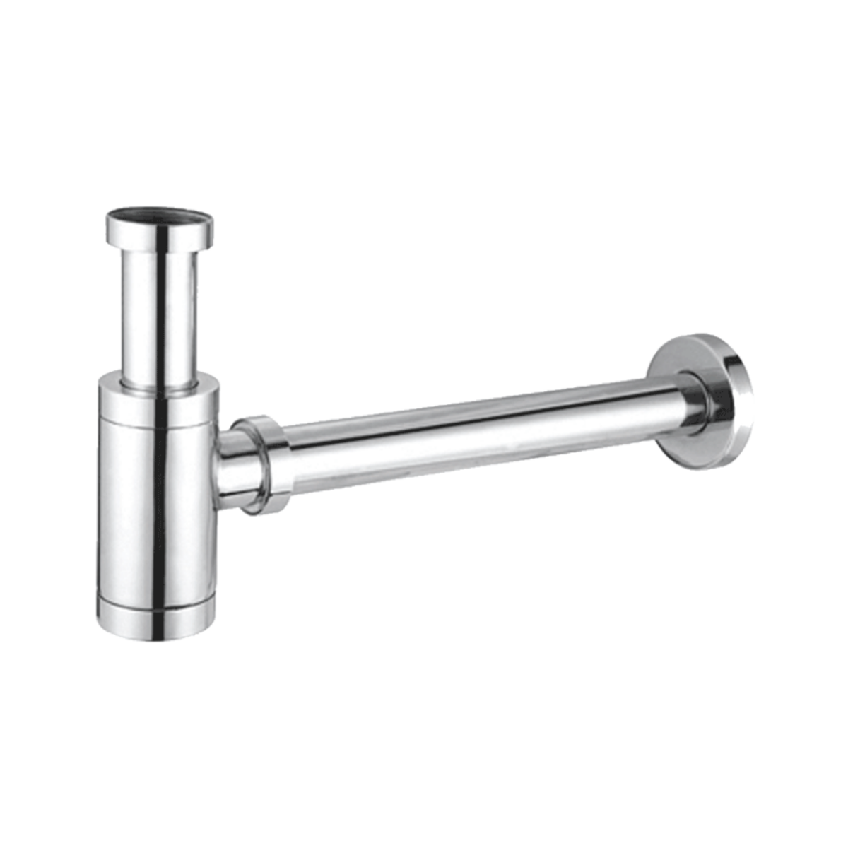 Imagen de Sifón de lavabo en Zinc para válvula clic-clac