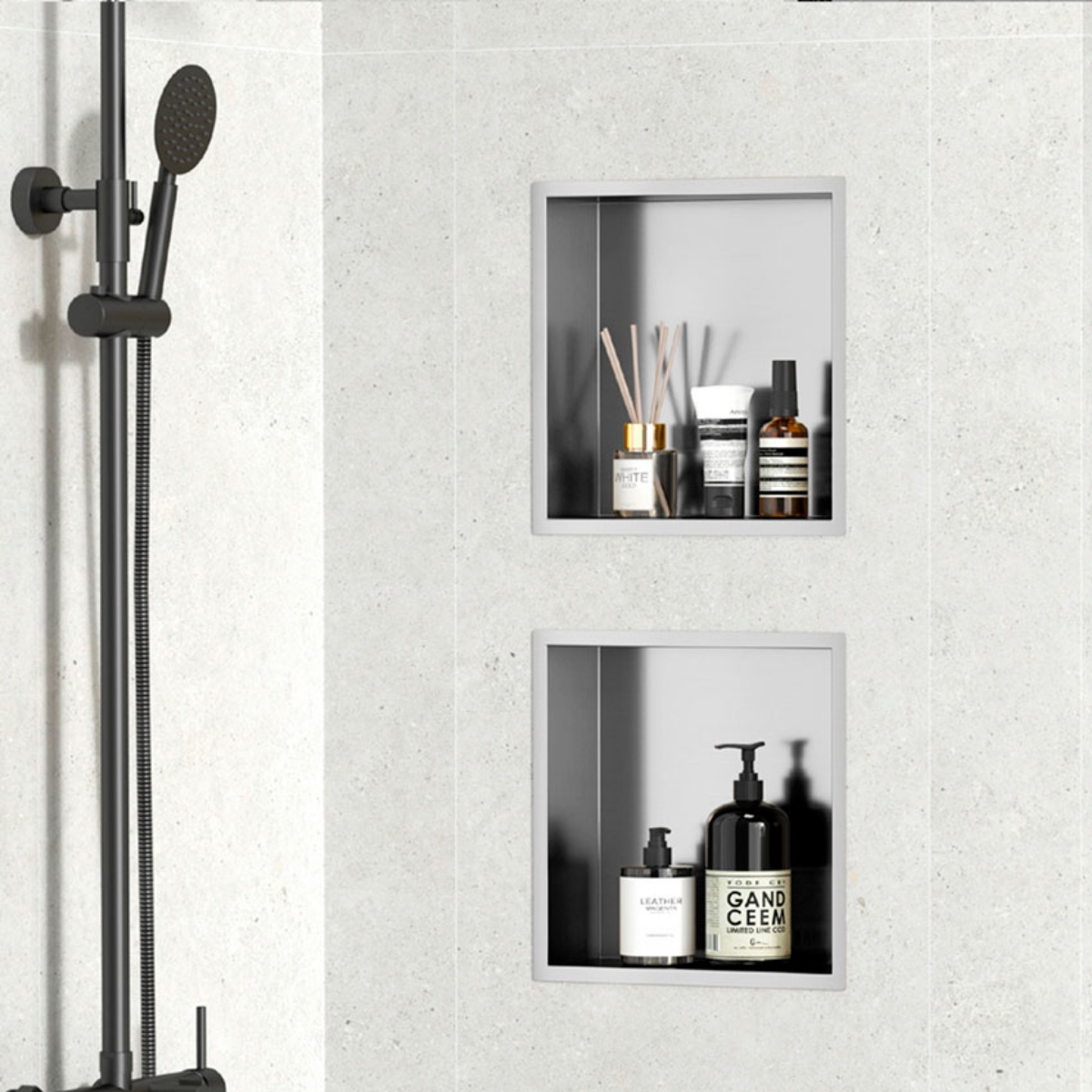 Imagen de Hornacina Baño 30x30x10 en Acero Inoxidable