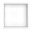 Imagem de Nicho de Duche 30x30x10 Branco Mate AISI 304 para Embutir