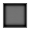 Imagen de Hornacina de Ducha 30x30x10 Gun Metal PVD AISI 304 para Empotrar