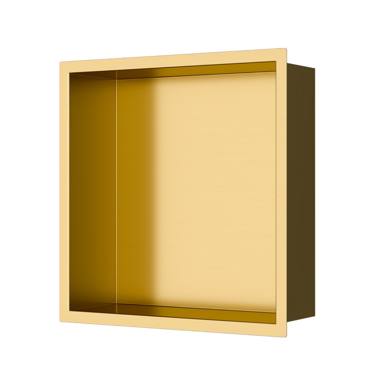 Imagen de Hornacina Baño Acero Inox 30x30x10 Oro Mate