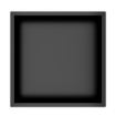 Imagen de Hornacina de Ducha 30x30x10 Negro Mate AISI 304 para Empotrar