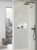 Imagen de Hornacina de Ducha 60x30x10 Horizontal Blanco Mate AISI 304 para Empotrar