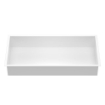 Imagen de Hornacina de Ducha 60x30x10 Horizontal Blanco Mate AISI 304 para Empotrar