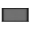 Imagen de Hornacina de Ducha 60x30x10 Horizontal Gun Metal PVD AISI 304 para Empotrar