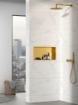 Imagen de Hornacina de Ducha 60x30x10 Horizontal Oro Mate PVD AISI 304 para Empotrar