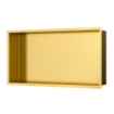 Imagen de Hornacina de Ducha 60x30x10 Horizontal Oro Mate PVD AISI 304 para Empotrar