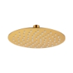Imagen de Rociador de Ducha de Techo Redondo 20 cm Oro Mate Acero Inoxidable 304 Ultrafino