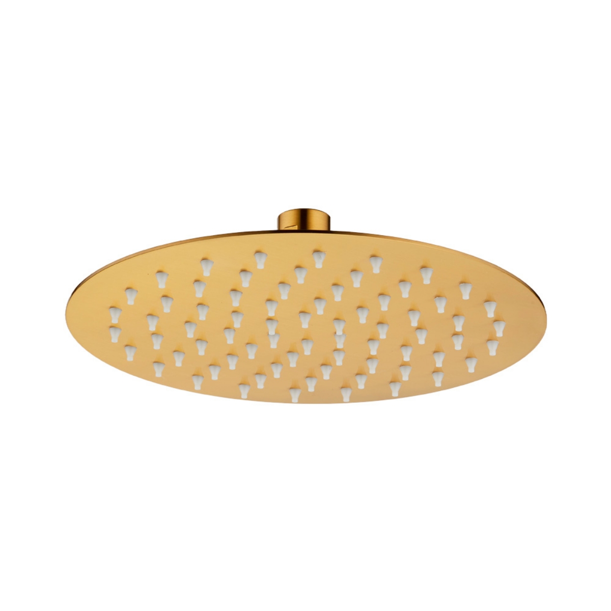 Imagen de Rociador de Ducha de Techo Redondo 20 cm Oro Mate Acero Inoxidable 304 Ultrafino