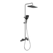 Imagen de Columna de ducha termostática Gun Metal con pantalla LED de temperatura