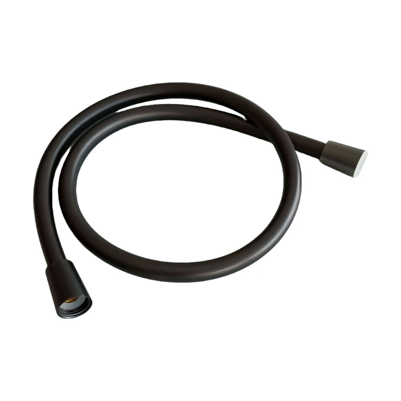 Imagen de Conexión Flexible para Ducha 175 cm, SOFT PVC Negro Mate