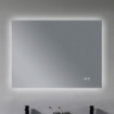 Imagem de Espelho LED Retangular 80x60 cm com Luz Indireta e Desembaciador