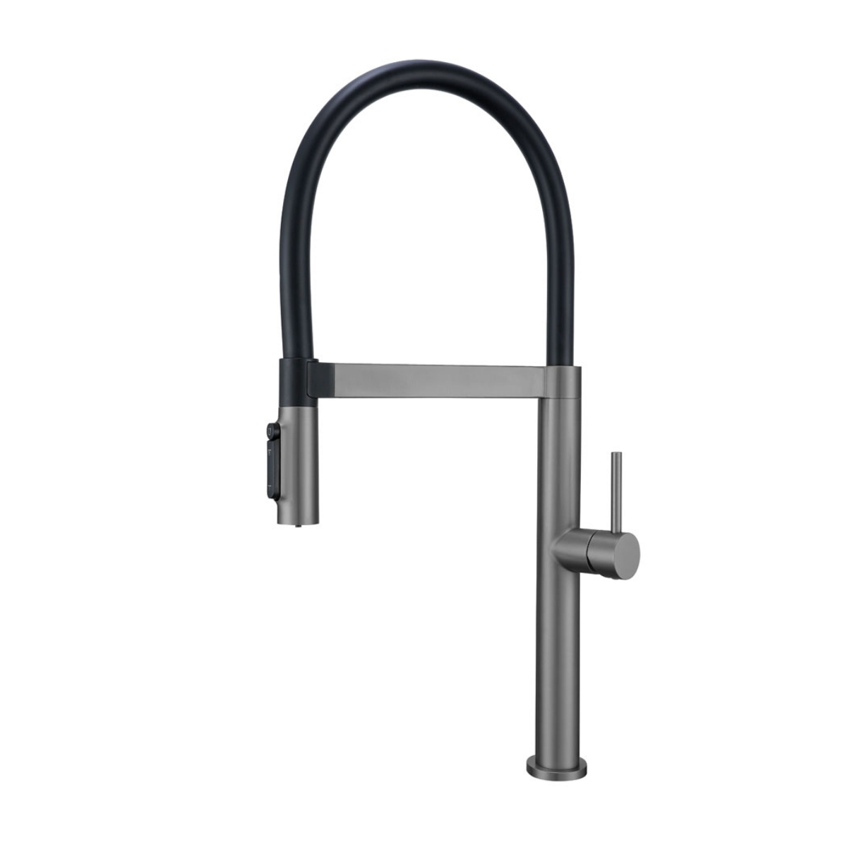 Imagem de Torneira de Cozinha 3 Vias Antracite – Compatível com Filtro Q5