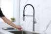 Imagen de Grifo 3 Vías Antracita + Filtro Q5 – Pack Agua Filtrada en tu Cocina