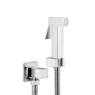 Imagen de Kit Ducha Higiénica Inodoro/Bidé en Latón y Flexible Inox