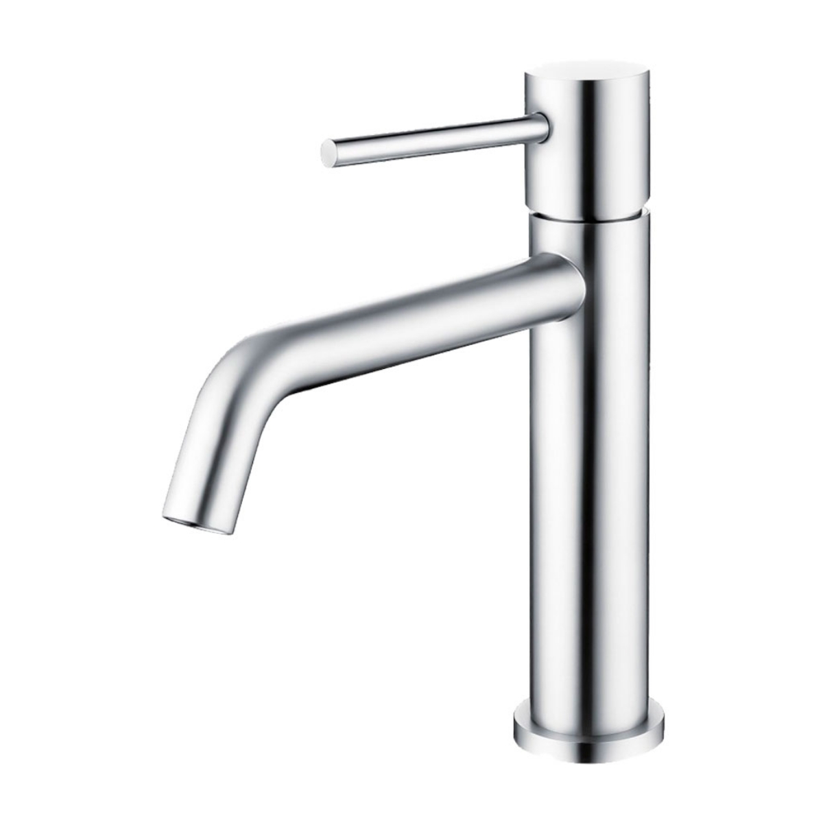 Imagem de Torneira de Lavatório Monocomando Redonda Cromada | Ebro