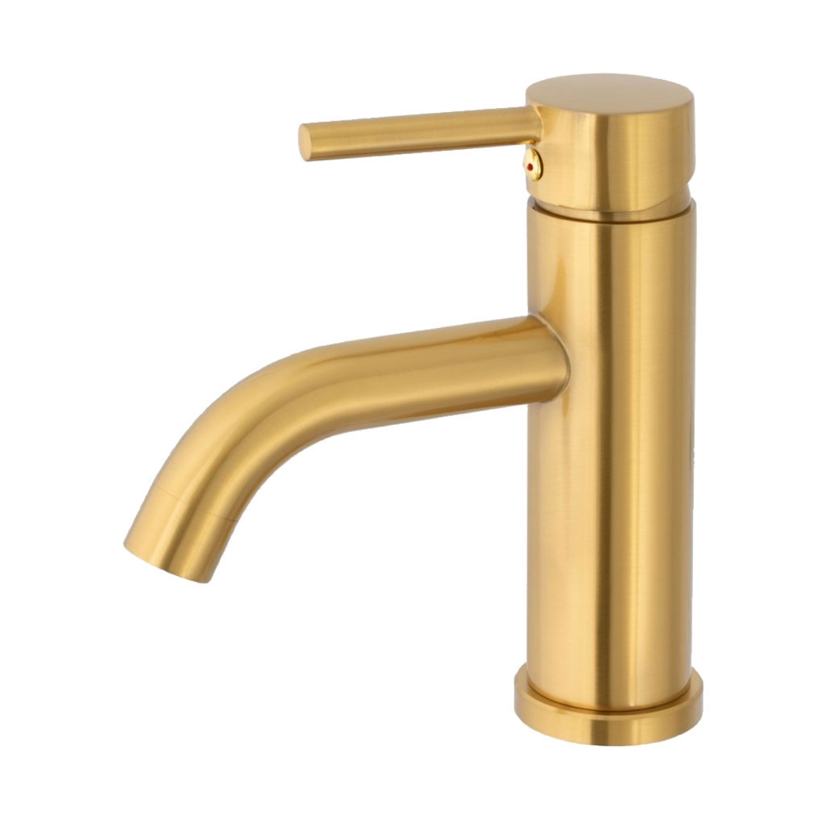 Imagem de Torneira Lavatório Monocomando Dourado Escovado | Jabalon
