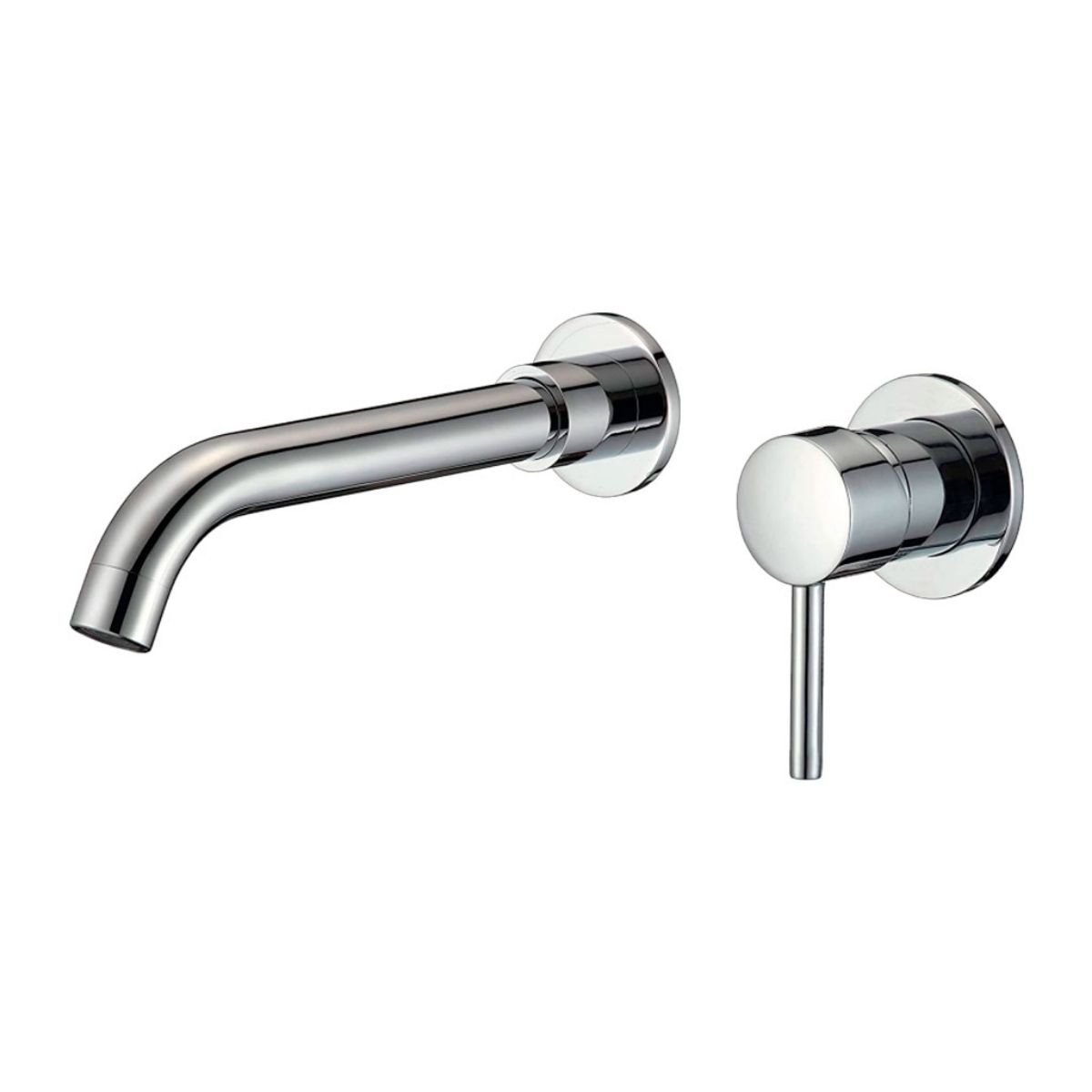 Imagem de Torneira de Lavatório Embutida Bica Redonda Giratória