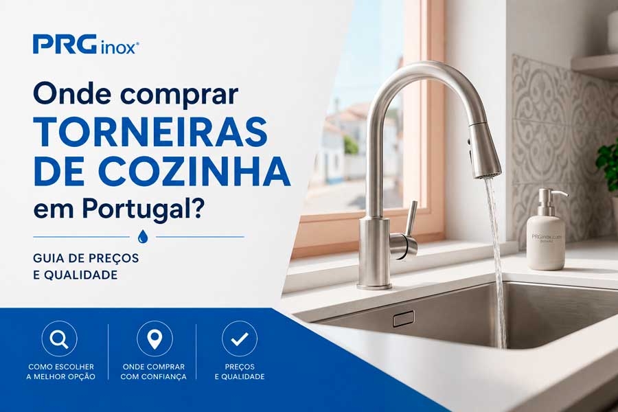 Onde comprar torneiras de cozinha em Portugal? Guia de preços e qualidade
