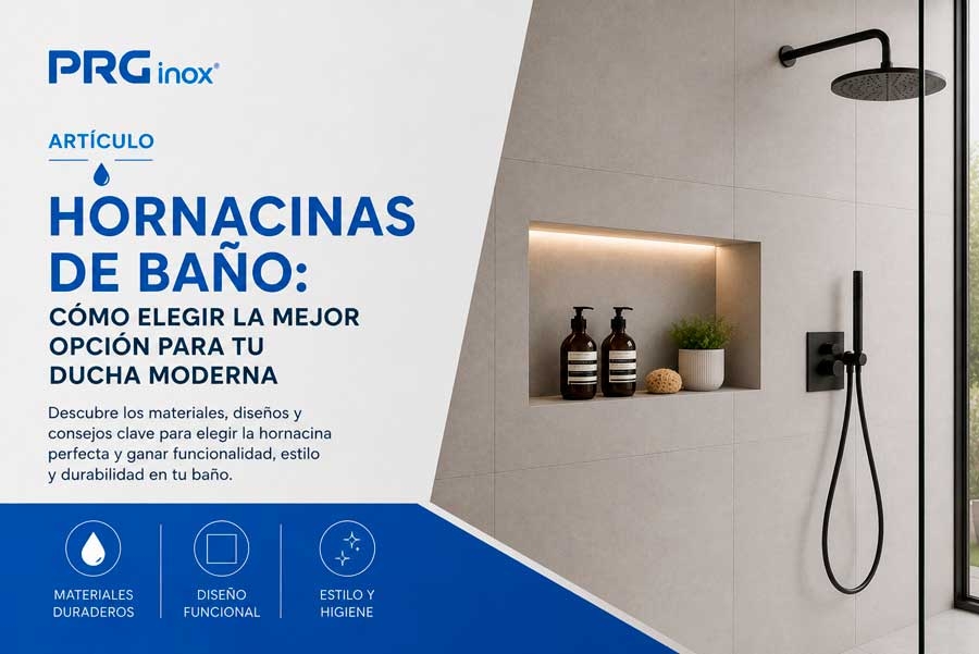 Hornacinas de baño: cómo elegir la mejor opción para tu ducha moderna