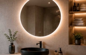 Imagen para la categoría Espejos Redondos para Baño
